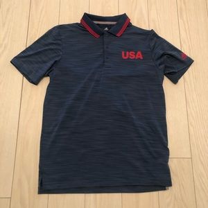 Adidas USA Golf Polo